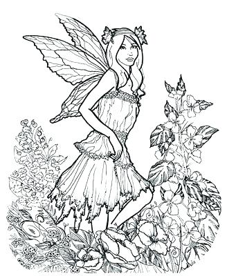 328x400 Free Printable Coloring Pages Of Fairies