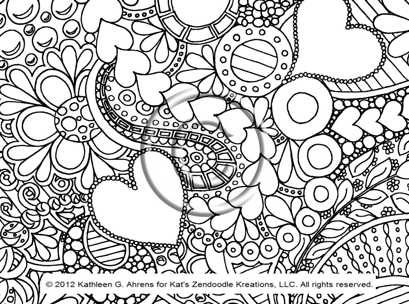 1400x1043 Coloring Pages Designs Geometric Ebcs Page Printable For Adults