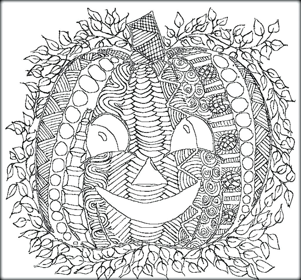 1024x952 Coloring Page ~ Adult Halloween Coloring Pages Printable Color