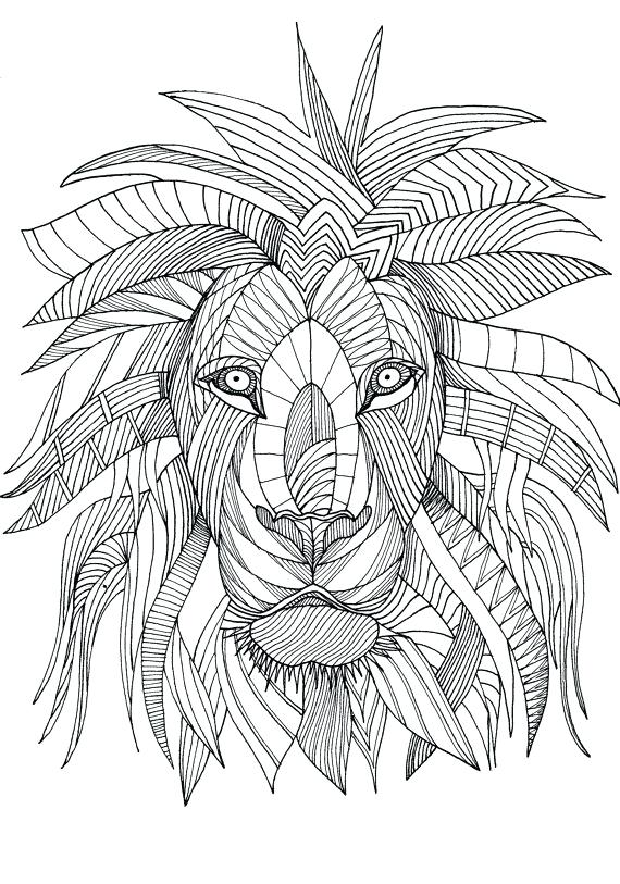 570x813 Geometric Coloring Pages Free Printable Coloring Sheets For Adults