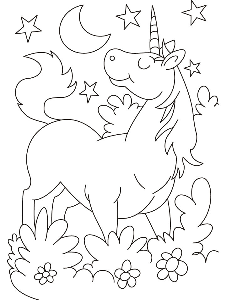 720x954 Free Printable Unicorn Coloring Pages Cartoon Unicorn Coloring
