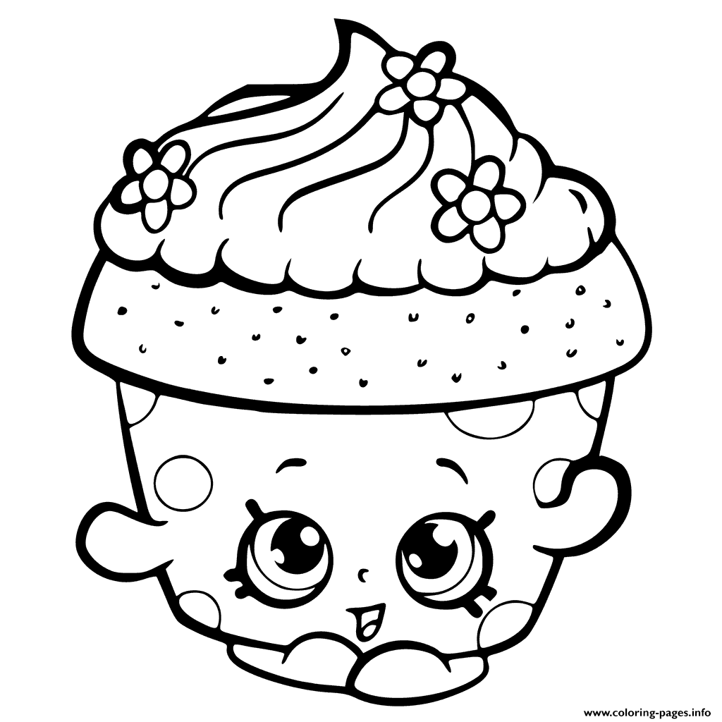 1024x1024 Print Shopkins Season 6 Cupcake Petal Coloring Pages Coloring