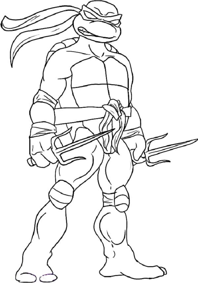 650x927 Teenage Mutant Ninja Turtles Coloring Pages Free Get This 2 28990