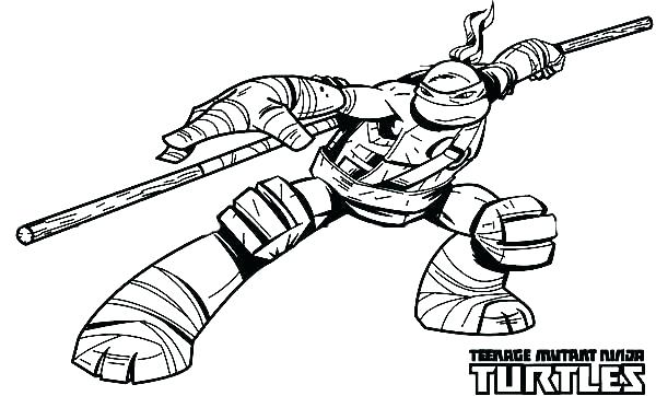 600x362 Teenage Mutant Ninja Turtles Coloring Pages Printable Teenage