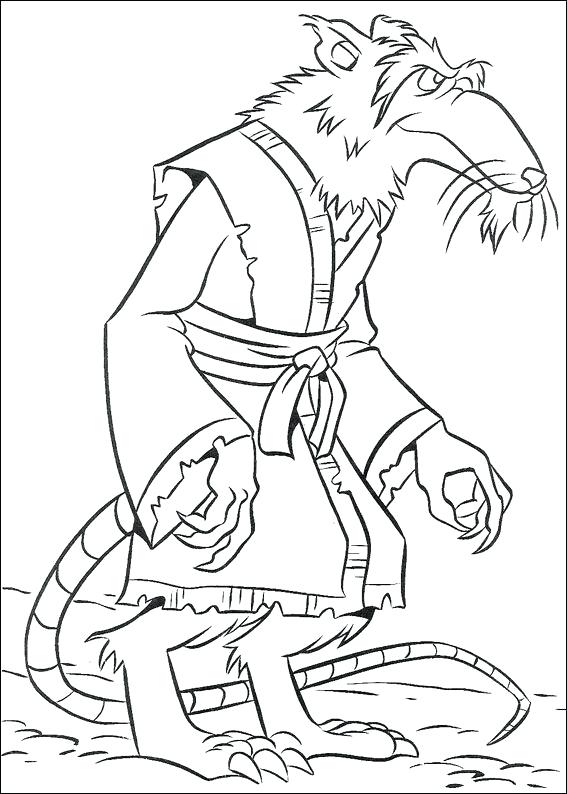 567x794 Free Printable Coloring Pages Teenage Mutant Ninja Turtles Free