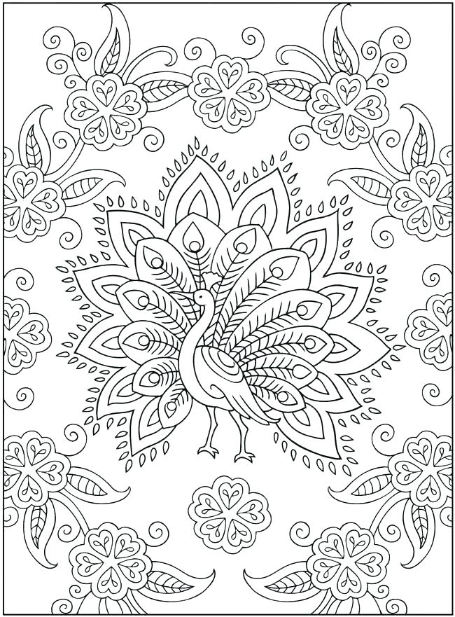 650x881 Complex Mandala Coloring Pages Elegant Printable Complex Coloring