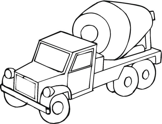660x504 Construction Coloring Pages