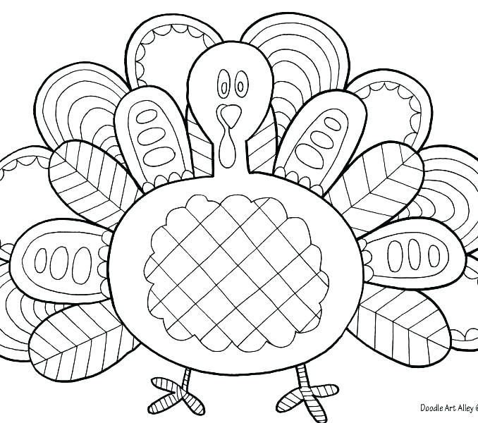 678x600 Cornucopia Coloring Page