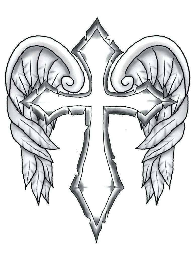 772x1024 Largest Pictures Of Crosses To Color Free Printable Cross Coloring