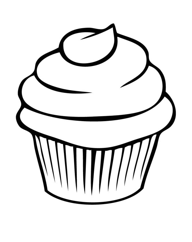 670x843 Picture Of Cupcakes To Color 39 Cup Cake Coloring Page Pics Photos