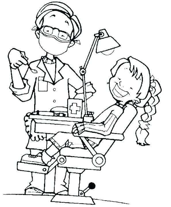 Free Printable Dental Coloring Pages