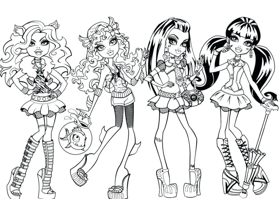 960x681 Descendants 2 Coloring Pages With Kids Coloring Sheets