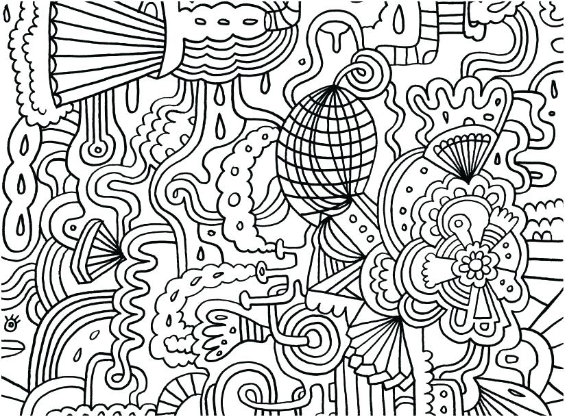827x609 Free Printable Difficult Coloring Pages For Adults Kids Coloring