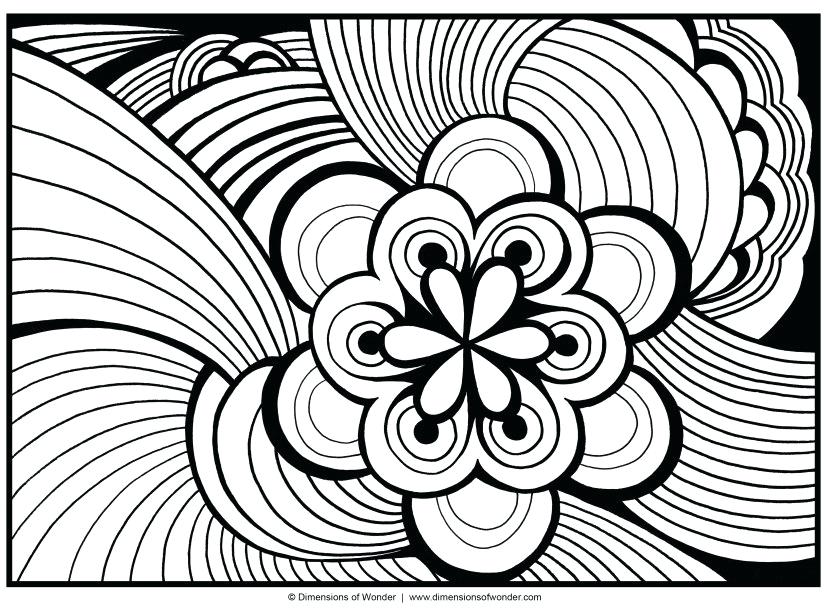 827x609 Intricate Coloring Pages Printable Cliptext.co