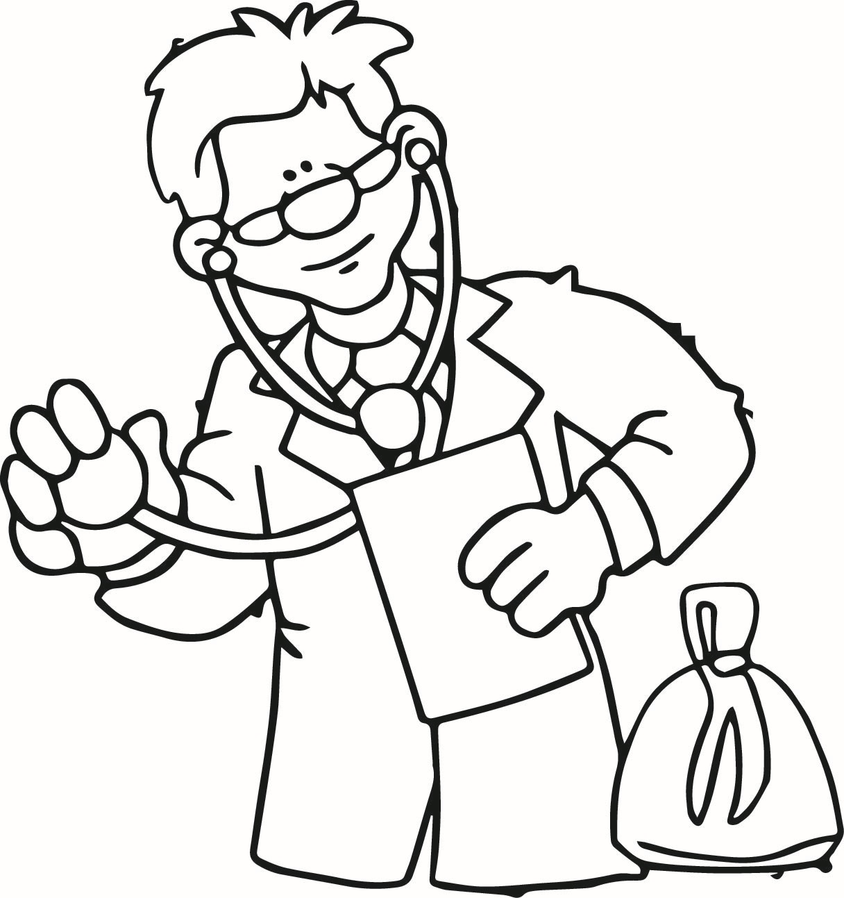1216x1293 Letter Is For Doctor Coloring Page Free Printable Pages Kids