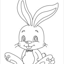 220x220 Easter Bunny Coloring Pages