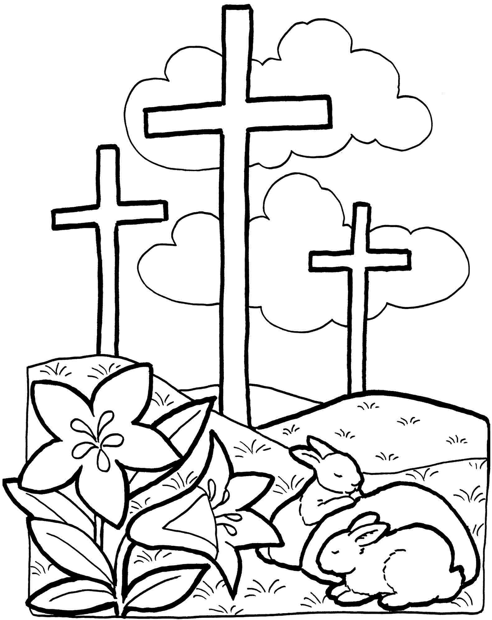 1582x1990 Christian Easter Coloring Pages Fresh 11 Free Easter Coloring