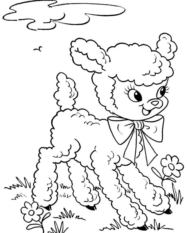 641x796 Free Printable Easter Coloring Pages