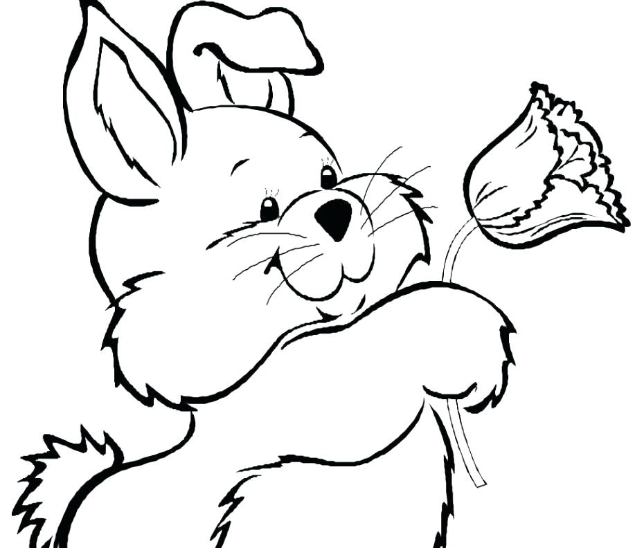 917x792 Coloring Pages For Easter Printable Bunny Coloring Pages Printable