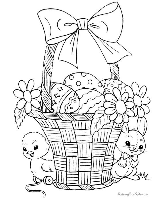 564x690 21 Best Easter Coloring Pages For Adults Images