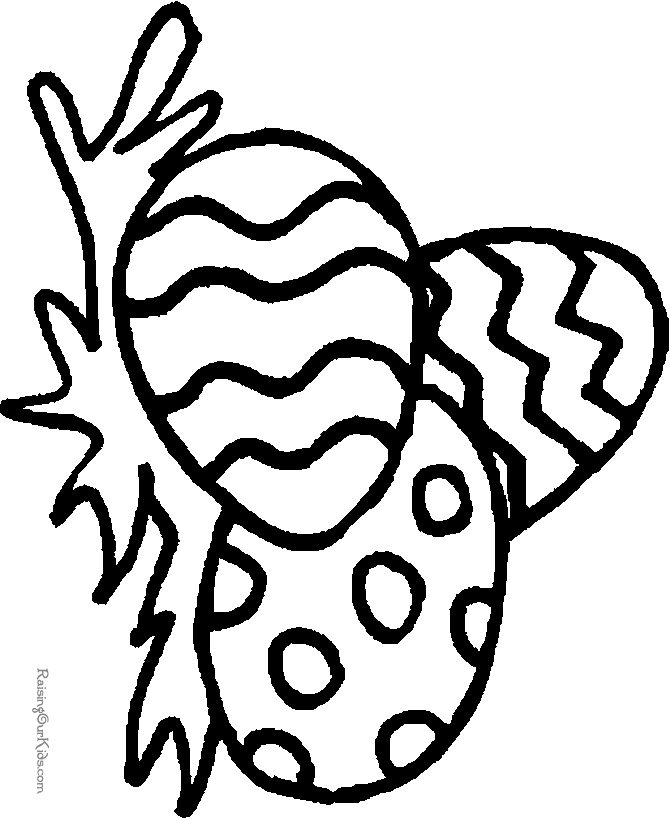 Free Printable Easter Coloring Pages For Preschoolers