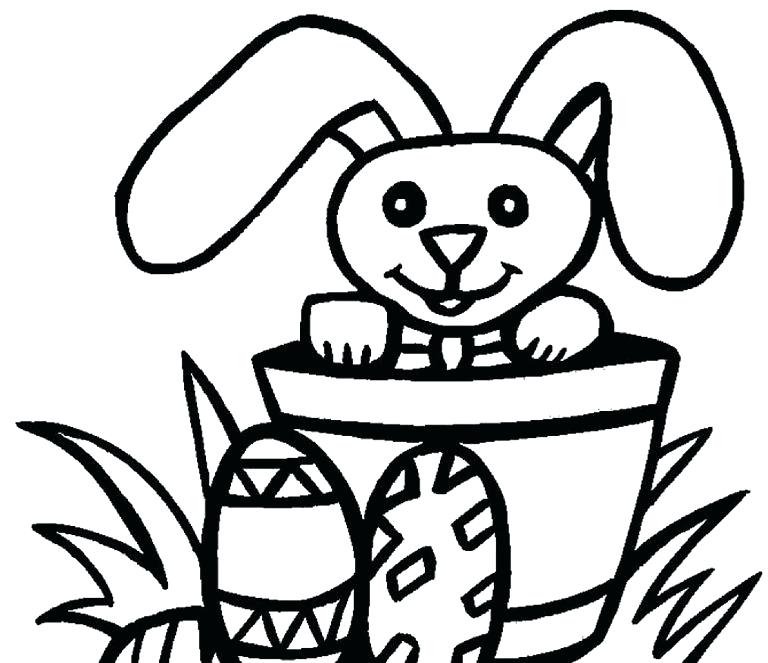 768x663 Printable Easter Coloring Pages Free