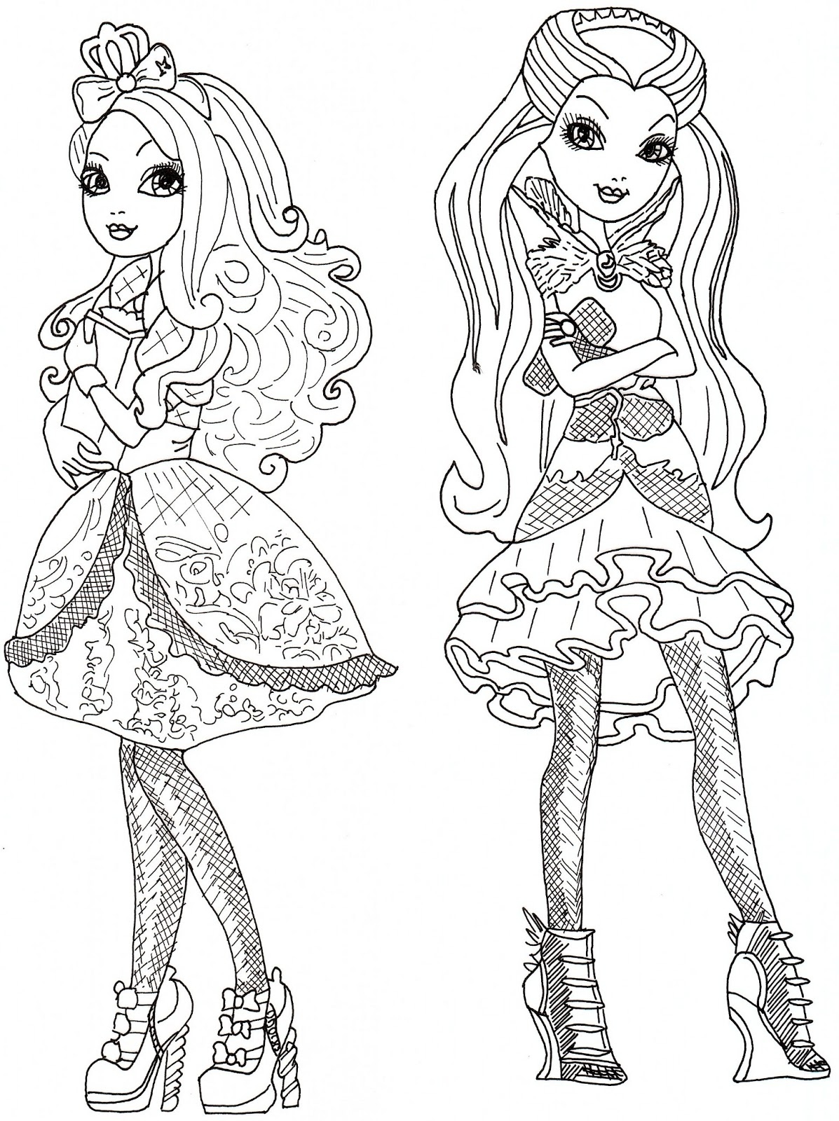 1197x1600 Ever After High Coloring Pages Fresh Free Printable Ever After