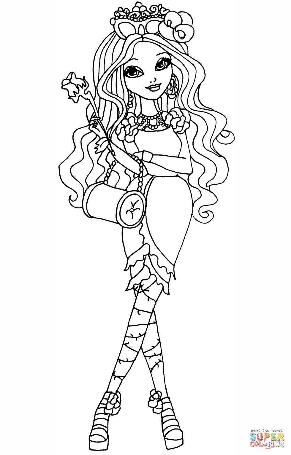 980x1535 Coloring Pages Of Ever After High