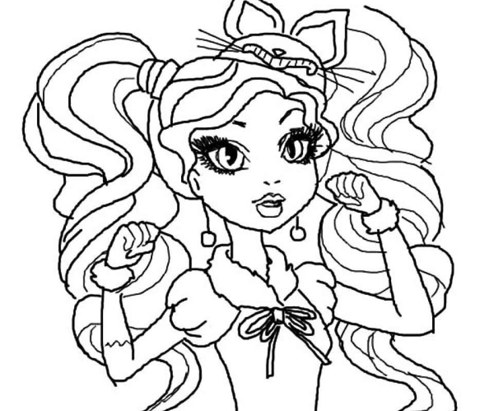 960x800 Ever After High Coloring Pages Breathtaking For Kids Way Too