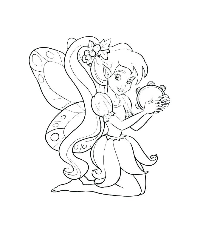 671x754 Fairy Coloring Pages Free Free Printable Fairy Coloring Pages