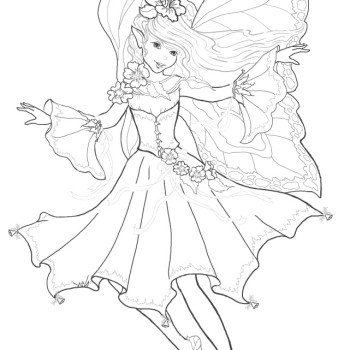 350x350 Free Coloring Pages Fairies. Fairies Coloring Pages Free For Kids