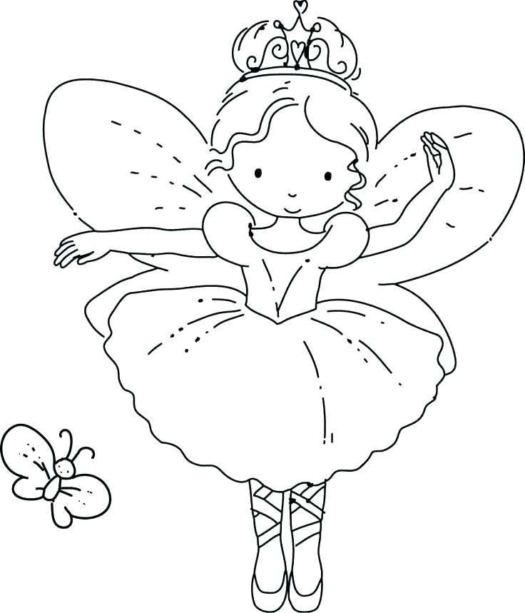 736x859 Cute Fairy Coloring Pages Free Printable Fairy Coloring Pages Cute