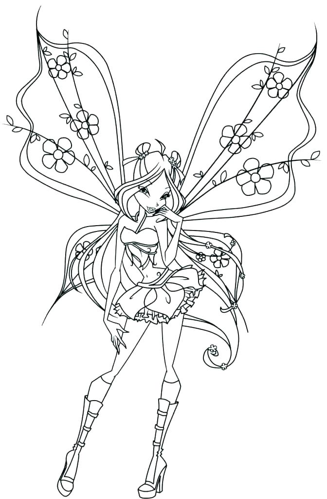 672x1024 Free Fairy Coloring Pages For Adults Best Fairy Coloring Pages