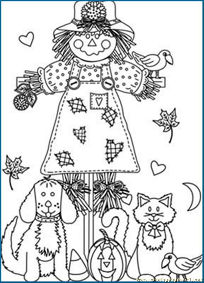 650x902 Astonishing Design Free Printable Fall Coloring Pages Of Bltidm