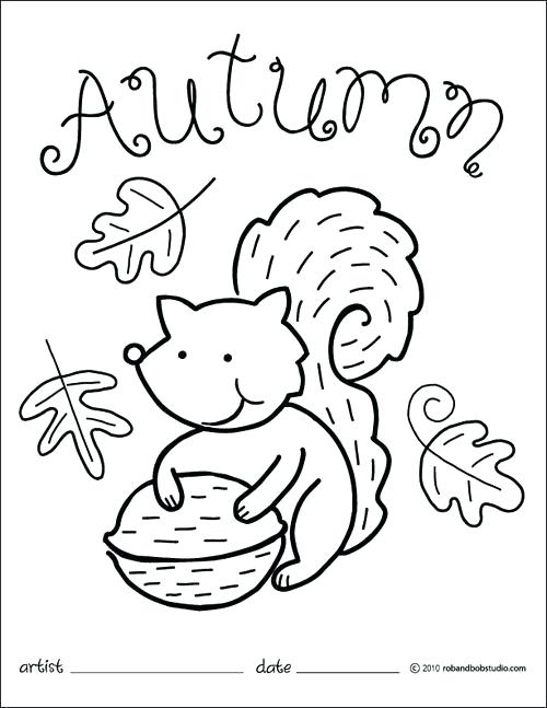 500x647 Preschool Fall Coloring Pages Sampler Fall Coloring Pages