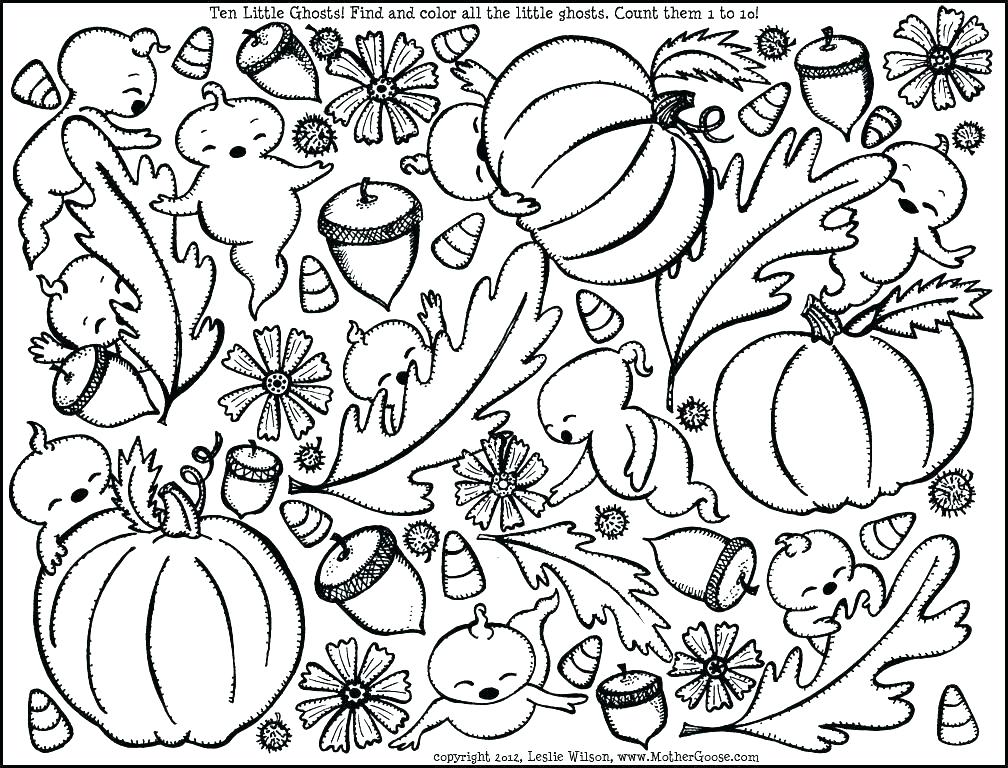 1008x768 Printable Leaves Coloring Pages Fall Leaves Coloring Pages