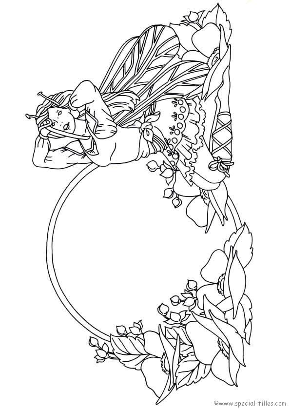 595x841 Fantasy Coloring Pages