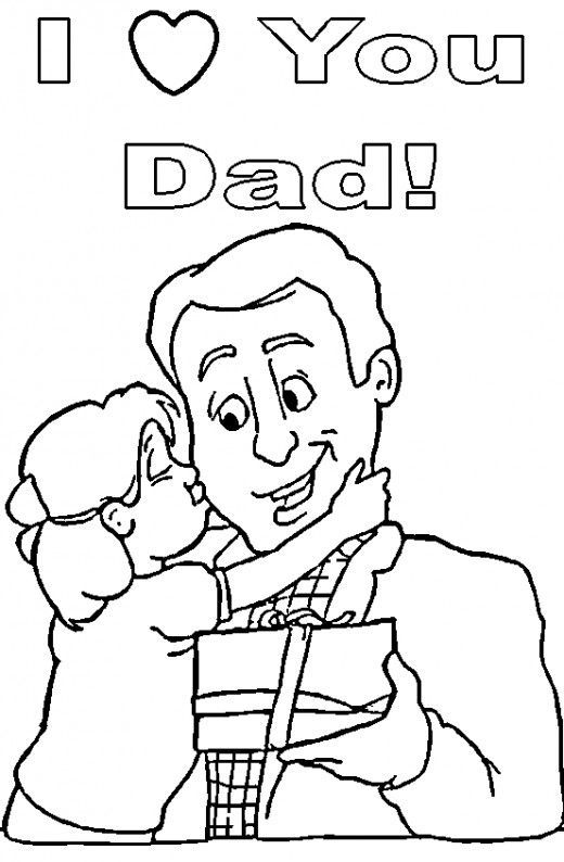 520x794 Top 20 Free Printable Father's Day Coloring Pages Online Papa Y