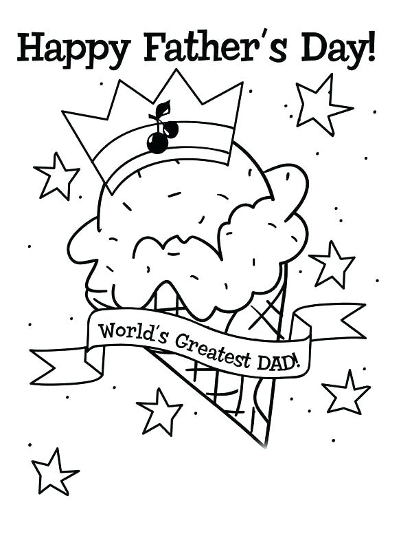 600x776 Father Day Coloring Pages Fathers Day Coloring Pages For Kids Free