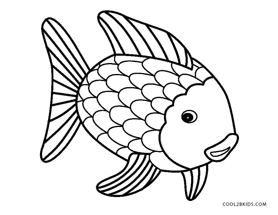 890x689 Coloring Pages Of Fish Inspirational Free Printable Fish Coloring