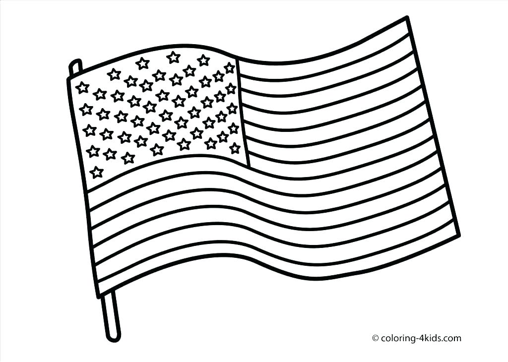 1024x730 Pretty Us Flag Coloring Page New Free Printable Pages United