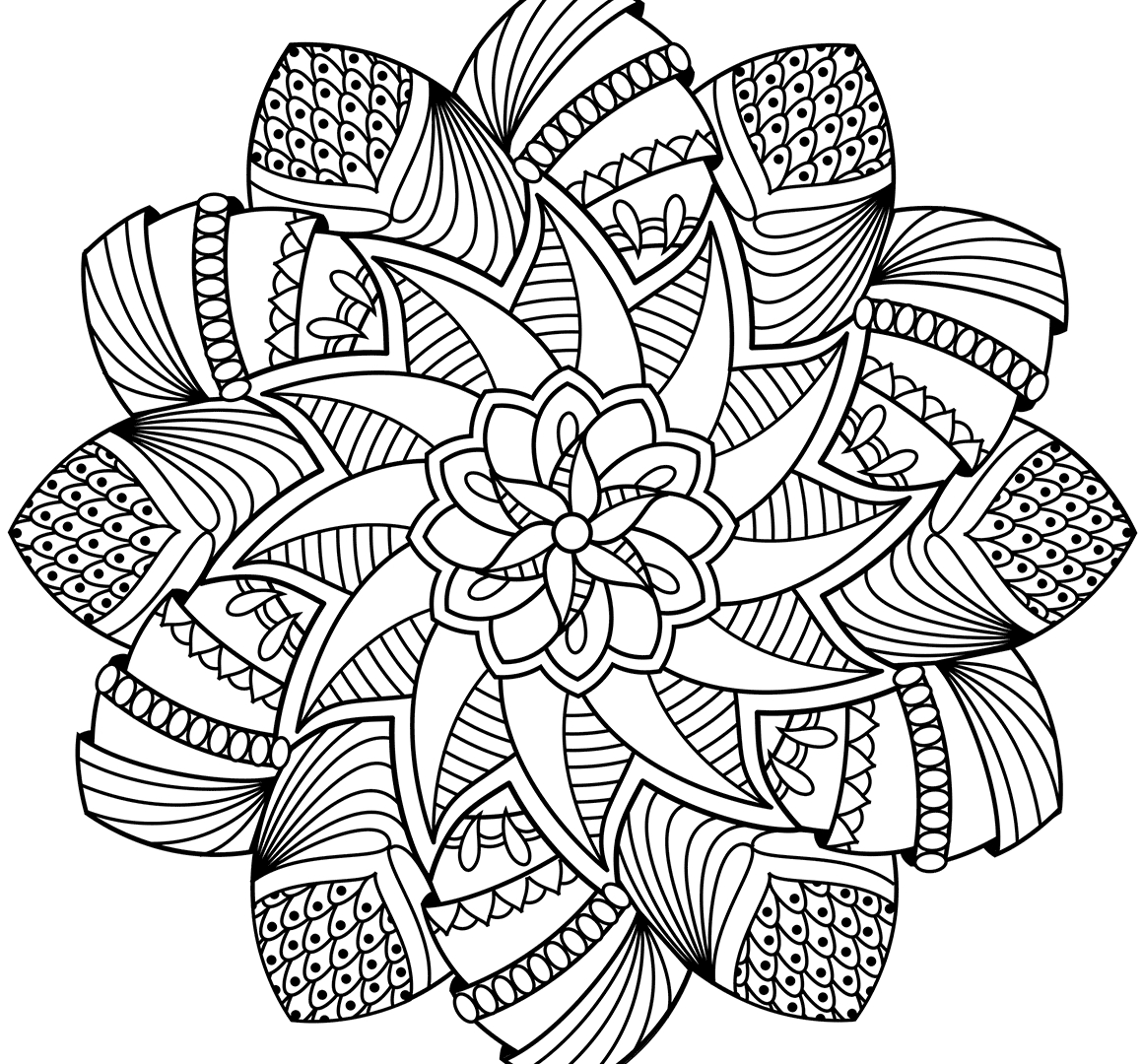 1159x1080 Bargain Free Printable Mandala Coloring Pages