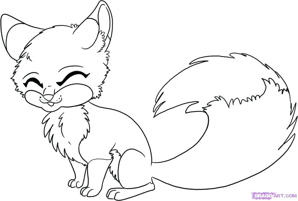 1024x692 Fox Coloring Pages Baby Fox Coloring Pages 6 Fox Coloring Pages