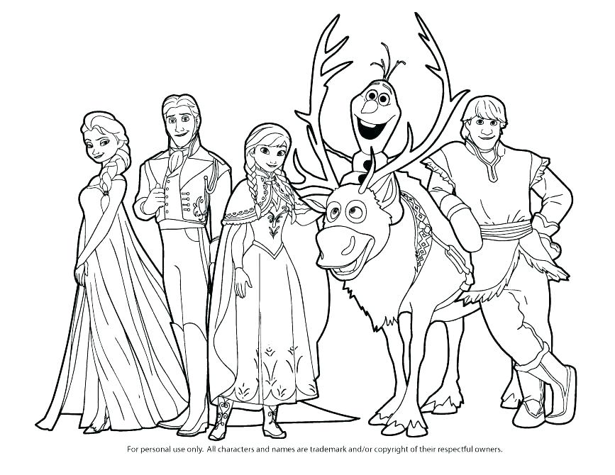 867x670 Frozen Coloring Frozen Coloring Pages Free Printable Frozen Free