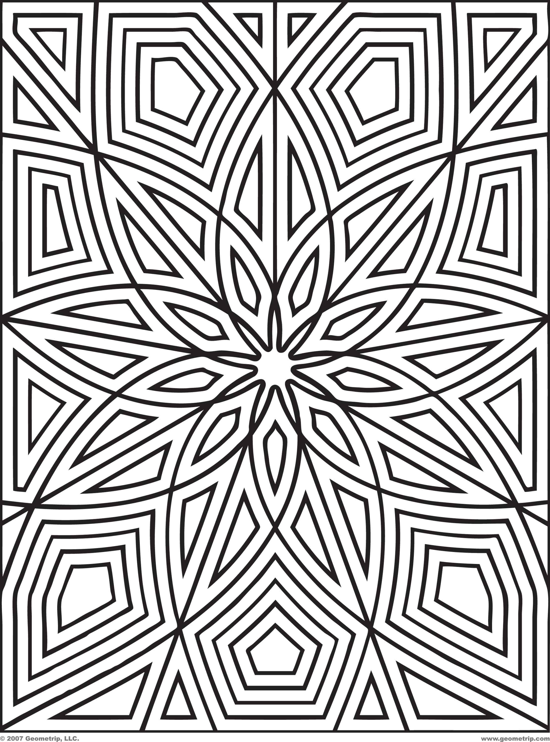 2222x3000 Geometric Coloring Page Lovely Free Printable Geometric Design