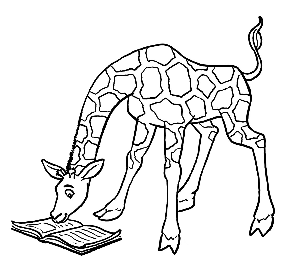 1200x1146 Giraffe Coloring Pages Zebry, Lvi Giraffe