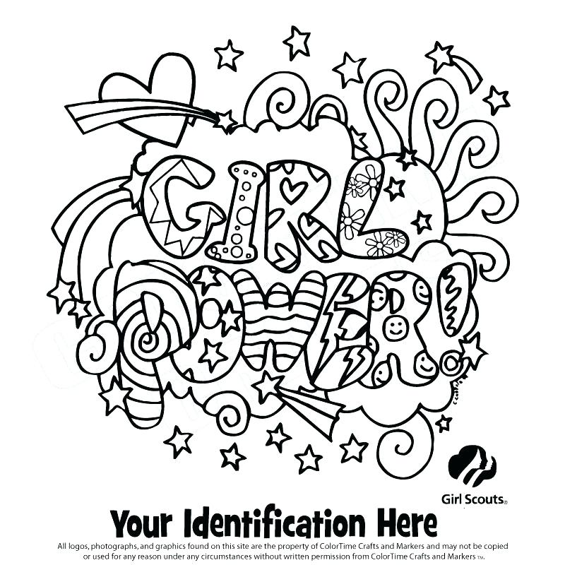 800x800 Brownie Girl Scout Coloring Pages Free Girl Coloring Pages Brownie