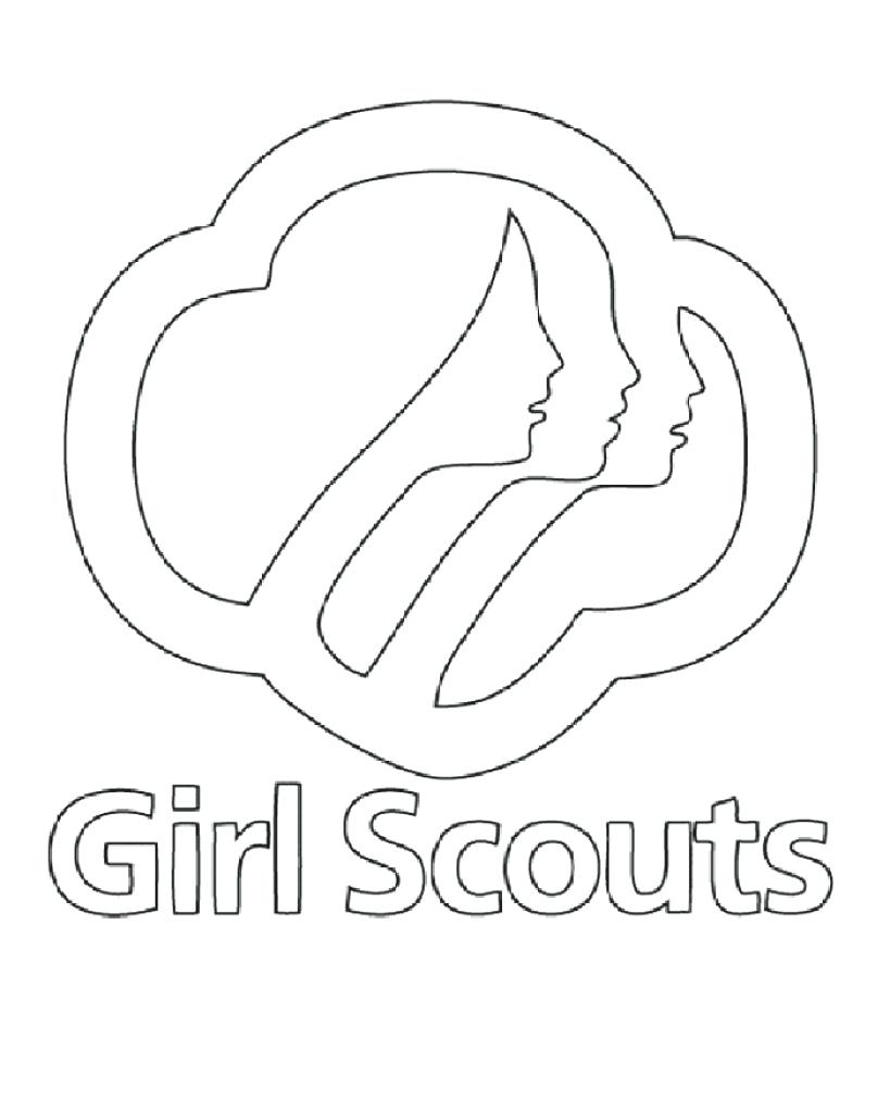 819x1024 Coloring Page ~ Daisy Girl Scout Coloring Pages Petals Pertaining