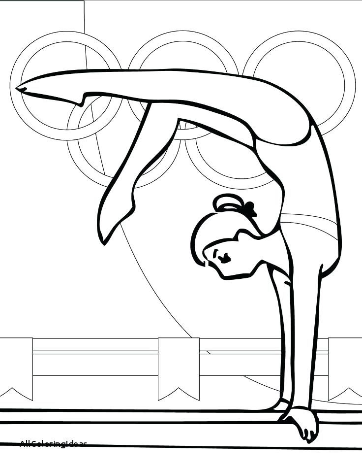 736x952 Gymnastics Coloring Pages Free Coloring Pages Printable Gymnastics