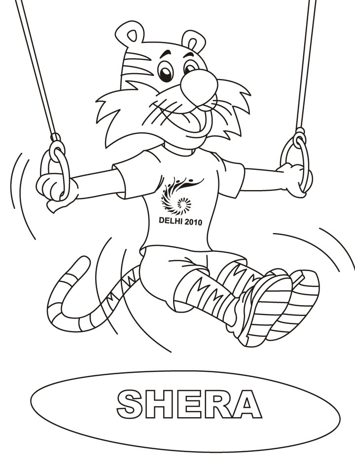 720x954 Printable Gymnastics Coloring Pages 350729